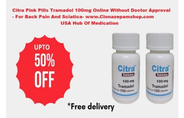 CITRA TRAMADOL 100MG PINK TREATING MODERATE TO SEVERE PAIN