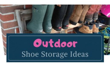 Step Up Your Organization Game: Outdoor Shoe Storage Ideas for Every Space