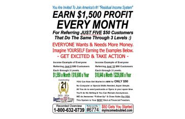 EARN $1,500 PROFIT EVERY MONTH