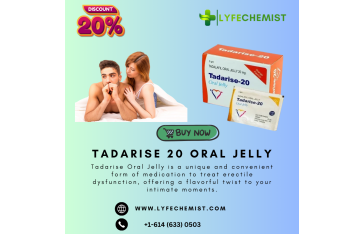 Tadarise 20mg Oral Jelly Online In USA