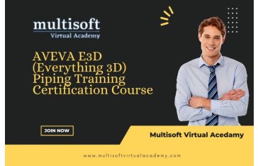 AVEVA E3D (Everything 3D) Piping Training Certification Course