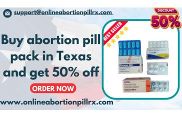 Buy abortion pill pack in Texas and get 50% off