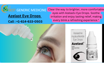 Azelast Eye Drops | Soothing Relief for Allergic Eyes