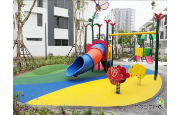 Outdoor Playground Equipment For School In Vietnam